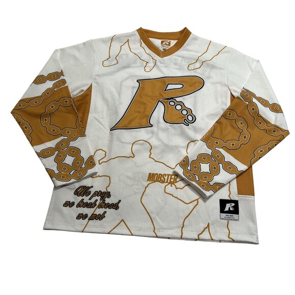 Rebellis Devious Hockey Jersey in White - Picture 1 of 5